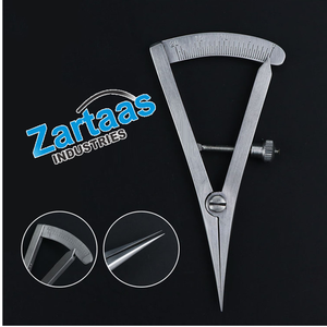 Calibrador Dental de Acero Inoxidable de Alta Calidad para Mediciones Óseas, Herramienta Ortopédica con Certificación CE, Tamaño Personalizable - Product Image 1