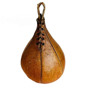 Ballon de vitesse en cuir au design unique 2026 pour entraînement de boxe, équipement à prix abordable avec services OEM de ballons de vitesse en cuir de qualité économique - Product Image 1