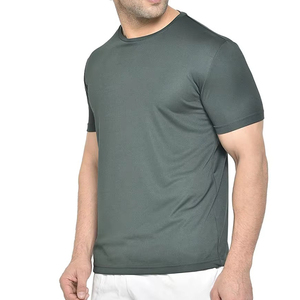 T-shirts pour hommes les plus vendus, couleur unie, 100% coton, tissu tricoté de haute qualité, séchage rapide, en vente - Product Image 3