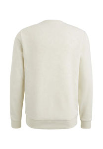 Sweat-shirt à col rond personnalisé en coton 100% imprimé numériquement pour l'hiver, couleur beige clair, en molleton doux, décontracté, pour hommes et femmes - Product Image 6