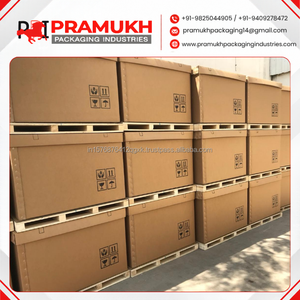 Cajas de Cartón Corrugado Jumbo Ecológicas, Impresas con Logotipo Personalizado, Cajas de Envío FOL Grandes para Embalaje de Alta Resistencia - Product Image 5