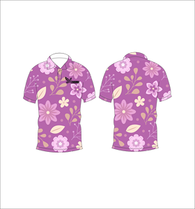 Chemise Homme Violette à Imprimé Floral Brodé, Manches Courtes, Décontractée, en Coton Tissé Respirant, Séchage Rapide, Style Estival, Coupe Classique - Product Image 4