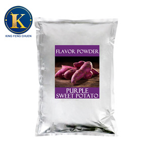 Mélange de poudre aromatisée au thé au lait et aux bulles Honeydew, sac de 1 kg, King Feng Chuen, certifié HACCP ISO22000, durée de conservation de 16 mois, TW - Product Image 3