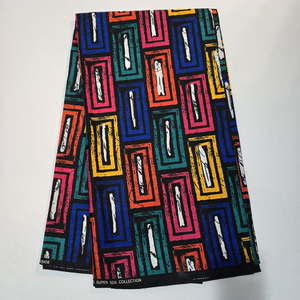 ผ้าพิมพ์ลายแอฟริกันยอดนิยมสำหรับทำชุดเดรส ผ้าพันคอ ผ้าคลุมไหล่ จากบริษัท Hitjem Export Pvt Ltd Island Exporter - Product Image 5