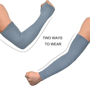 Baseball <b>Arm</b> <b>Sleeve</b> <b>Compression</b> Ice Silk Seamless Cooling Sun <b>Sleeves</b> for Outdoor Sport UV Protection <b>Arm</b> <b>Sleeve</b> Riding - Product Image 3