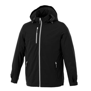 Vestes zippées pour hommes en polyester dobby respirant 100% de qualité supérieure OMMIZ, fabrication en gros, vestes d'hiver personnalisées pour hommes - Product Image 4