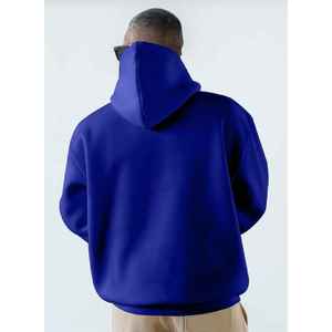 Ventes en gros de sweats à capuche pour hommes de haute qualité, à manches longues, avec fermeture éclair sur le devant, 100% coton, imperméables, streetwear, hiver - Product Image 3