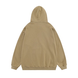 Sudadera con Capucha de Algodón de la Mejor Calidad 2026, Fabricada por OEM, con Lavado Ácido y Color Personalizado para Mujer, Sudadera Elegante para el Invierno - Product Image 4