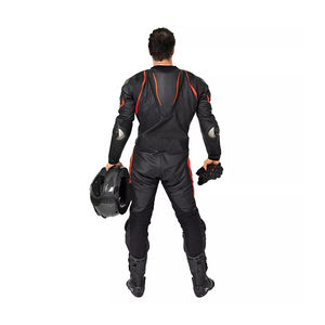 Combinaison de course en cuir pour moto, respirante, imprimée, personnalisée, OEM, 1/2 pièce, anti-UV, imperméable, séchage rapide, toutes saisons, haute qualité - Product Image 4