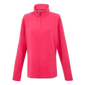 Service OEM – Nouveau sweat-shirt streetwear pour femme, 100 % coton doux au toucher, demi-zip, manches longues, pour entraînement et gym – Tissu 400g - Product Image 5