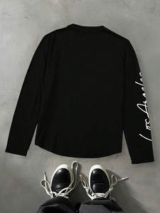 Camisetas de Marca Personalizadas de Alta Calidad para Hombre, Tallas Grandes, 100% Algodón, Impresión Serigrafiada, Secado Rápido y Transpirable, Ropa Urbana - Product Image 5