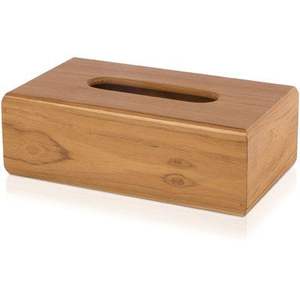 Porte-boîte à mouchoirs en bois de style rustique pour les thèmes de décoration de ferme, ajoutant un charme naturel et une utilité pratique - Product Image 5