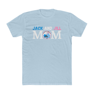 T-shirt bleu clair Jack and Jill Legacy Maker Mom pour femme, t-shirt graphique en coton doux à manches courtes, décontracté, fierté familiale - Product Image 1