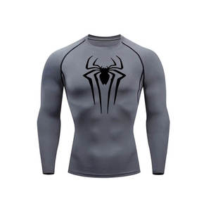 OEM Service Customized Lightweight Casual <b>Men</b> <b>Compression</b> <b>Shirts</b> Regular Fit Solid Pattern Eco-Friendly Breathable Front - Product Image 4