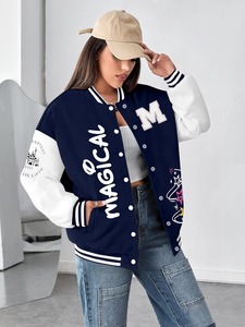Chaqueta Varsity de Alto Rendimiento para Mujer, Duradera, Informal, a la Moda, Suministro del Fabricante - Product Image 4