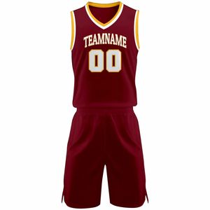 Uniformes y Camisetas de Baloncesto Sublimadas Personalizadas de Alta Calidad - Ropa de Entrenamiento Transpirable de Manga Corta para Verano - Product Image 3