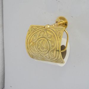 ที่ใส่กระดาษชำระติดผนังสีทอง ดีไซน์ทันสมัย รับผลิตตามแบบ (OEM) ขายส่งสำหรับส่งออก - Product Image 2