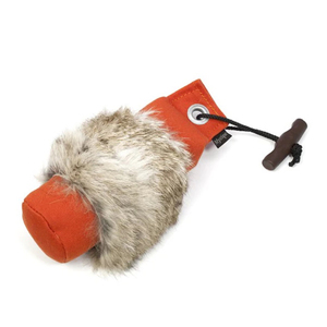 Sifflet de chasse recouvert de fourrure avec poignée en corde, accessoire de chasse portable, utilisation en extérieur, toutes saisons - Product Image 4