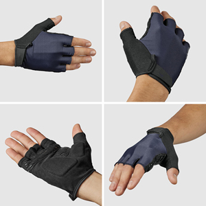 Guantes de Ciclismo Personalizados al por Mayor, Transpirables, de Medio Dedo, Antideslizantes, para Verano, Unisex - Product Image 5