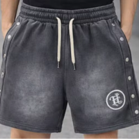 Shorts décontractés en jersey respirant pour hommes, personnalisables, imperméables, style streetwear OEM