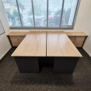 Bureau de direction moderne et fonctionnel de 1,80 m en mélaminé élégant, table de bureau pour cadres, salles d'étude, système de bureau AY - Product Image 5