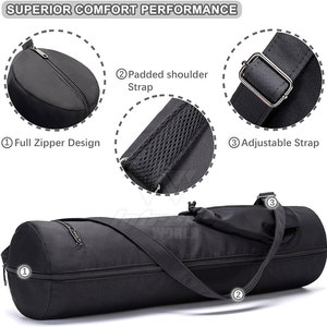 Bandoulière pour sac de yoga multi-poches, conçue pour les cours de gym, les voyages de week-end et les activités quotidiennes - Product Image 5