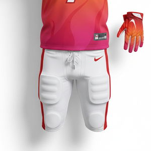 Maillot de football américain personnalisé en gros, respirant, séchage rapide, pour équipe, avec broderie en sergé résistant - Product Image 2