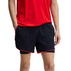 Pantalones Cortos Deportivos para Hombre, para Correr, Tenis, Cintura Media, Cierre con Cordón, Secado Rápido, Transpirables, Antiarrugas, Ecológicos, 100% - Product Image 1