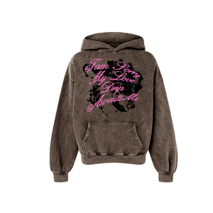 Sudadera con Capucha de Estilo Urbano Premium, Tejido de Algodón Grueso, Ropa Ecológica, Diseño Vintage con Impresión DTG - Product Image 5