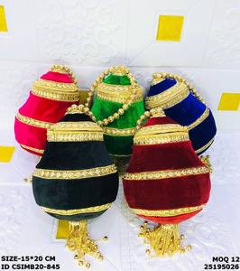 Craftstages International - Bolso de Mano de Metal Hecho a Mano, Bolso de Noche Elegante para Boda, con Diseño de Corazón de Perlas, Forro de Satén, Cierre de Solapa - Product Image 1