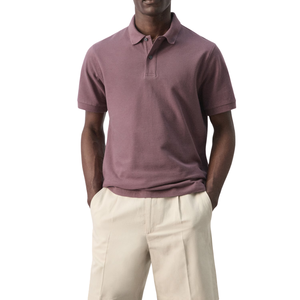 Camisa de Hombre Azul Claro, Lisa, Manga Corta, 100% Algodón, Corte Regular, Casual, Transpirable, Ecológica, Esencial para el Verano, Clásica - Product Image 6