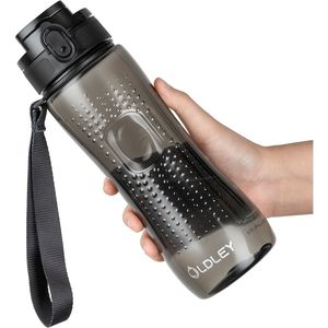 Botella de Agua Deportiva Motivacional con Marcador de Tiempo, Libre de BPA, Jarra de Agua Grande a Prueba de Fugas con Correa - Product Image 1
