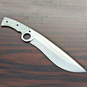 Custom Handmade Industrial DIY Stainless Steel Clip Point Straight Edge Blank Blade 14 Inches for Bowie Knife OEM/ODM/OBM - Product Image 2