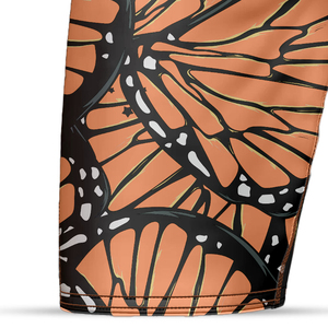 Shorts de combat MMA unisexe à imprimé numérique papillon, taille mi-haute, séchage rapide, en toile, décontractés - Product Image 5