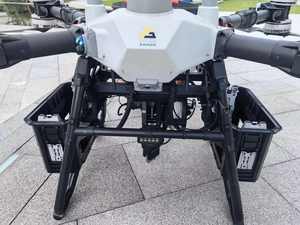 Universal Version Flycart 100 Original Drone FC100 Delivery Cargo UAV Supports 2 Payload Systems & Dual-<b>Battery</b> Lifting System - Product Image 3