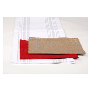 Red Cotton <b>Dining</b> <b>Placemat</b> for <b>Table</b> Kitchen Restaurant Hotel and Home Use - Product Image 1