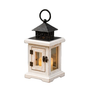 Premium Walnut Wood Urn for Ashes Candle Lantern Handmade Square <b>Memorial</b> <b>Keepsake</b> Box Glass Panels Birthday Christmas - Product Image 2