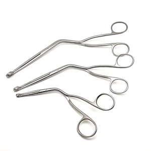 Pinzas Magill de Acero Inoxidable Quirúrgico, Instrumentos Manuales para Anestesia, Pinzas para Catéter Magill - Product Image 1