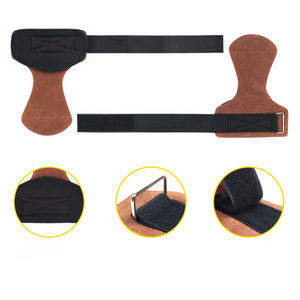 Custom Logo High Quality Leather Weightlifting Gym Workout Palm Gym <b>Weight</b> Lifting <b>Gloves</b> - Product Image 4