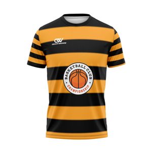 ชุดเสื้อซ้อมบาสเก็ตบอลแขนสั้นแบบแห้งเร็ว OEM Custom Team Package ผลิตจากโพลีเอสเตอร์ 100% ราคาโรงงานขายส่ง - Product Image 1