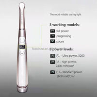 Lampe de Polymérisation Dentaire Électrique Sans Fil LED Moteur Endo 9 Modes 16:1 Angle Porte-Instruments Traitement Endodontique Bleu/Rouge/Noir/Violet