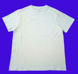 เสื้อยืดคอกลมแขนสั้นไซส์ใหญ่ ผ้าริงสปัน 100% ระบายอากาศได้ดี น้ำหนัก 140 กรัม พิมพ์ลายสกรีนตามสั่ง สำหรับฤดูร้อน - Product Image 1