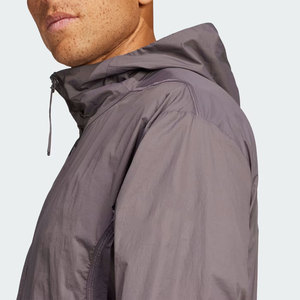 Wholesale Men's High Street Style Winter Windbreaker <b>Jackets</b> Custom Logo on Front Windproof with Stand Collar for Outdoor Work - Product Image 6