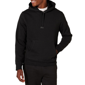 Wholesale Breathable <b>Hoodies</b> For Men With Customized Logo High Quality <b>Plain</b> Color Men Casual Wear <b>Hoodies</b> - Product Image 4