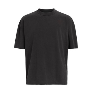 T-shirt blanc premium à col rond et manches courtes pour homme, coupe classique, en jersey décontracté 100 % coton épais 350 GSM, personnalisable (OEM) - Product Image 6