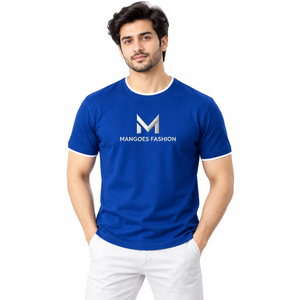 Camisetas de Hombre Holgadas con Estampado Frontal de Spandex/Nylon, de Alta Calidad, Más Vendidas, de Manga Corta, Personalizadas, de Secado Rápido y Transpirables - Product Image 1