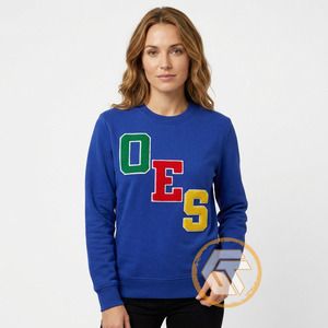 Sudadera Personalizada de Algodón con Bordado de Estrella Oriental para Mujer, de Alta Calidad, Ecológica, para Invierno, Ropa Griega - Product Image 3