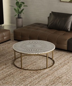 Beautiful Pattern Modern Eco-Friendly Handmade Imitation Bone Inlay Stool <b>Console</b> <b>Table</b> Dining Room Custom by f s I - Product Image 1