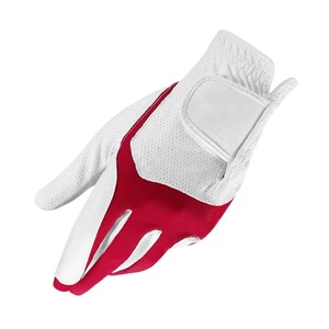 ถุงมือกอล์ฟ สีขาว สีแดง ไมโครไฟเบอร์ ระบายอากาศได้ดี ปิดด้วยตะขอและห่วง สำหรับทุกเพศ สำหรับมือขวา กีฬา - Product Image 6