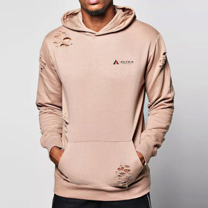 Sudadera con Capucha para Hombre, Estilo Vintage, Oversize, de Moda, para Invierno, con Bolsillo Frontal con Logotipo, 100% Algodón - Product Image 3
